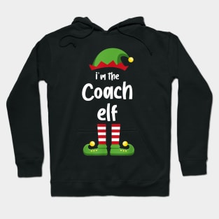 I'm The Coach Elf Family Matching Christmas Pajama Gifts Hoodie